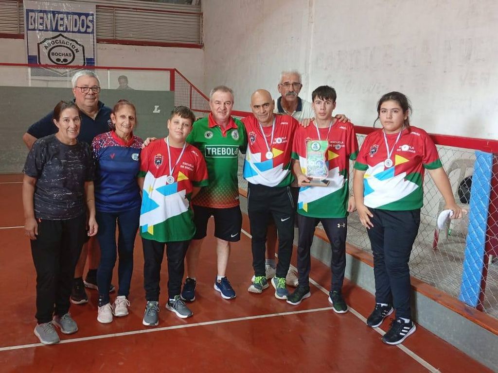  Nogoyá se consagró subcampeón del Torneo Entrerriano Sub-15 de Bochas