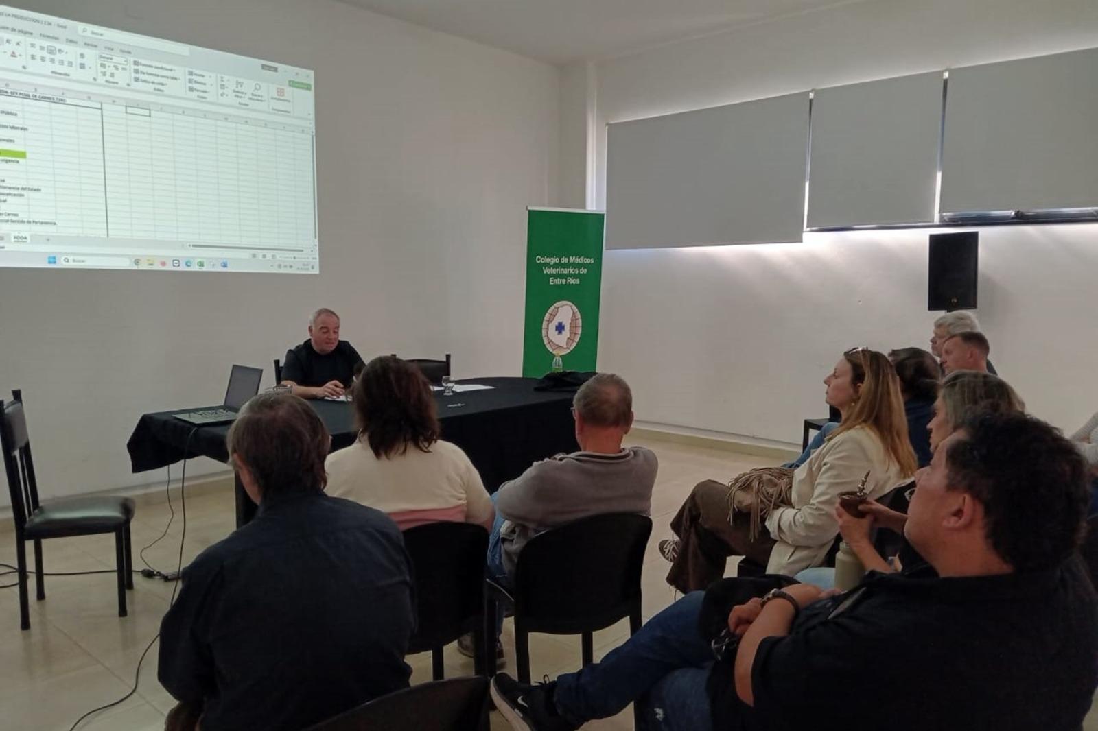  Desde la integración público y privada, Entre Ríos avanza en el estándar sanitario único para frigoríficos