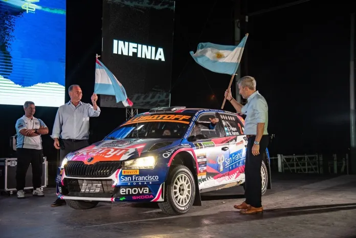  El gobernador participó de la apertura y largada simbólica del Rally Argentino en Diamante