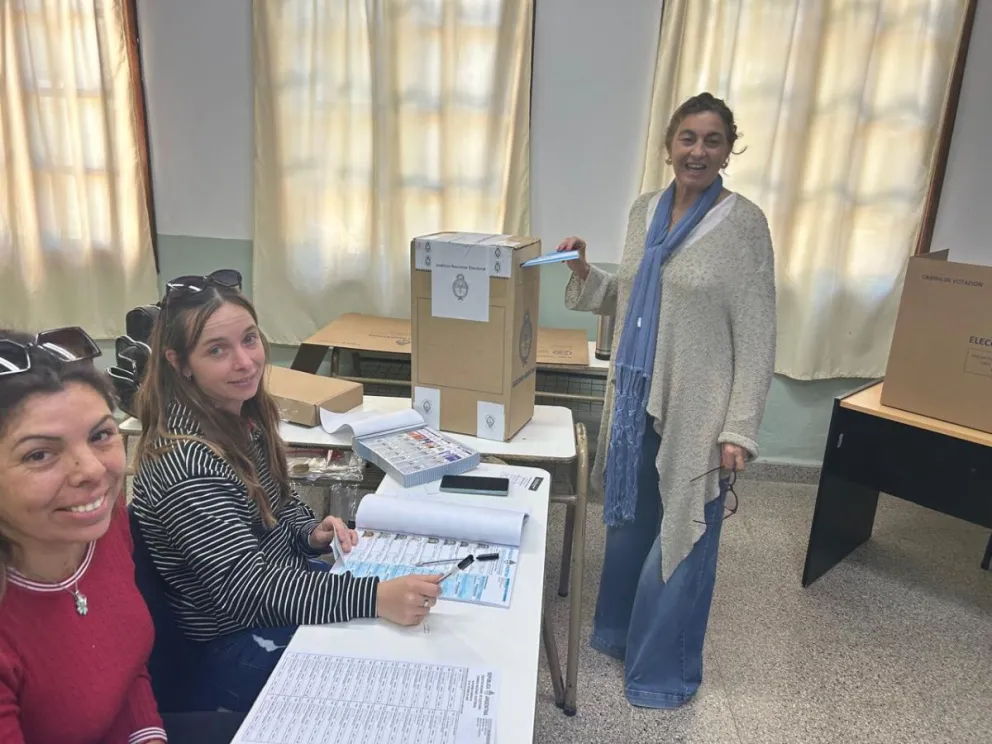  Alicia Fregonese valoró que concurrir a votar “es una manera de mejorar nuestra democracia”