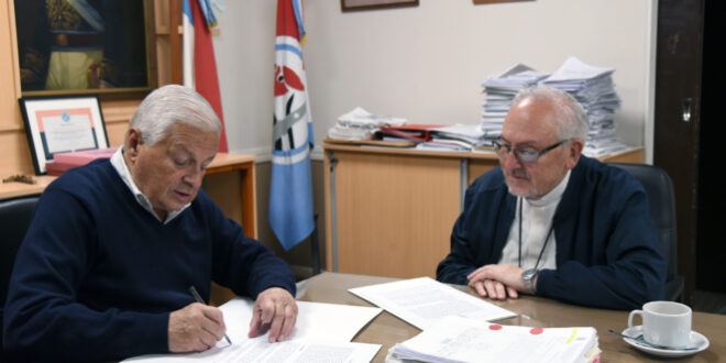 Firmaron un acuerdo por el “Pelusín” y el CAPS “La Concepción”