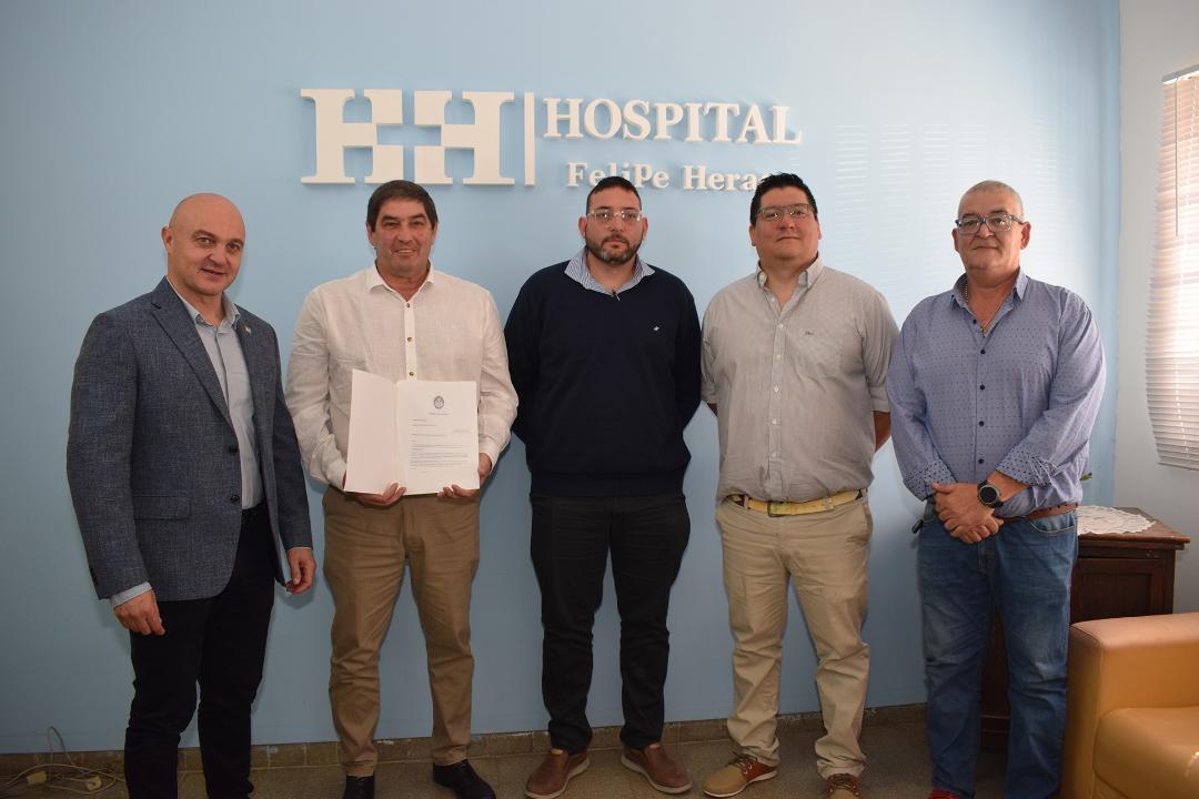  Asumió el nuevo equipo directivo del Hospital Felipe Heras de Concordia