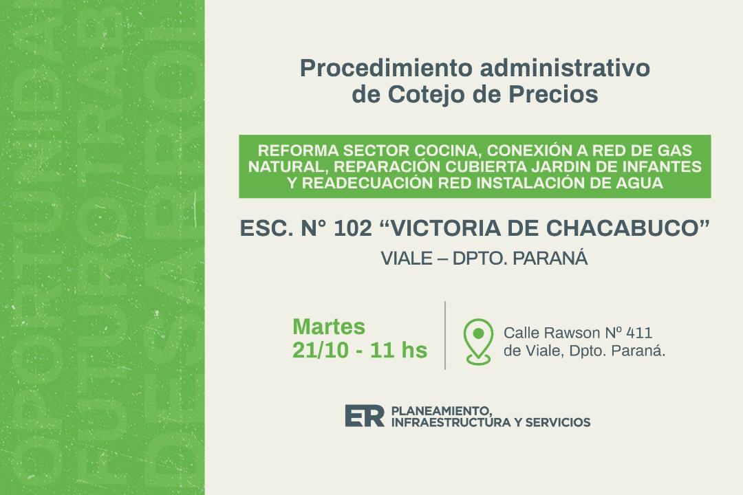  Con reformas en la cocina y otros sectores se intervendrá escuela de Viale