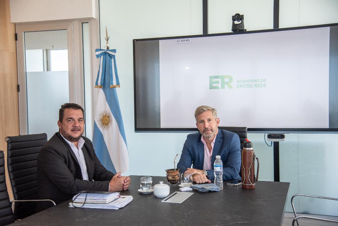  La provincia trabaja con el municipio de San Benito para concretar obras sanitarias y educativas