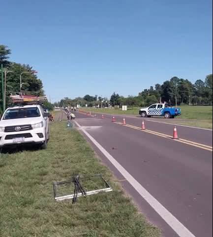 Ruta 18: Instalaron nuevos radares de control de velocidad