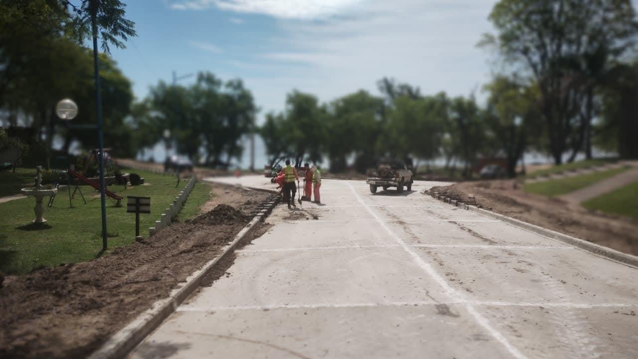Municipalidad de Pueblo Brugo recorrido de obras de infraestructuras