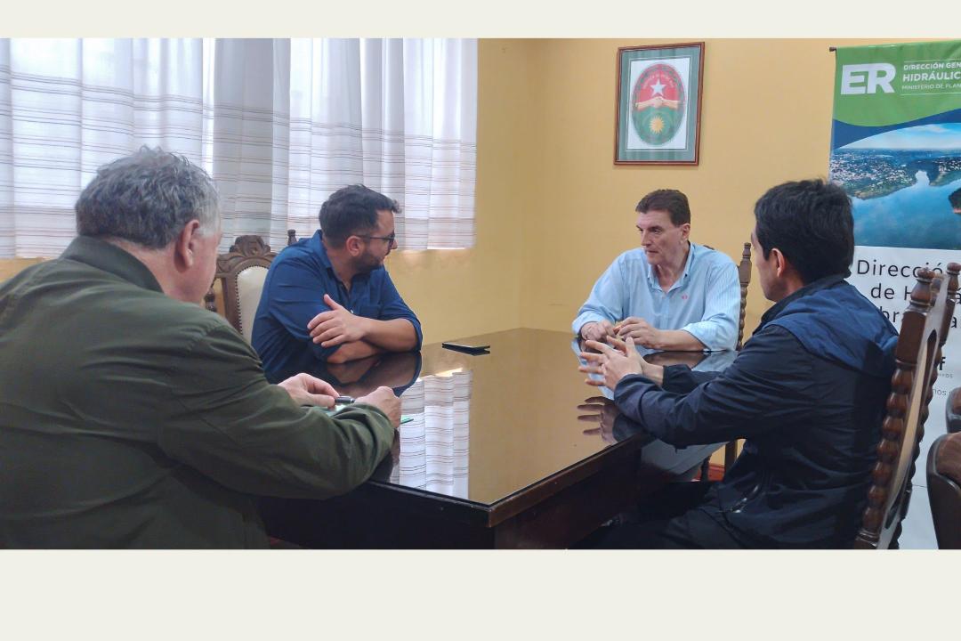 Firman acuerdo para mejorar la gestión del servicio de agua en la comuna Gobernador Echagüe