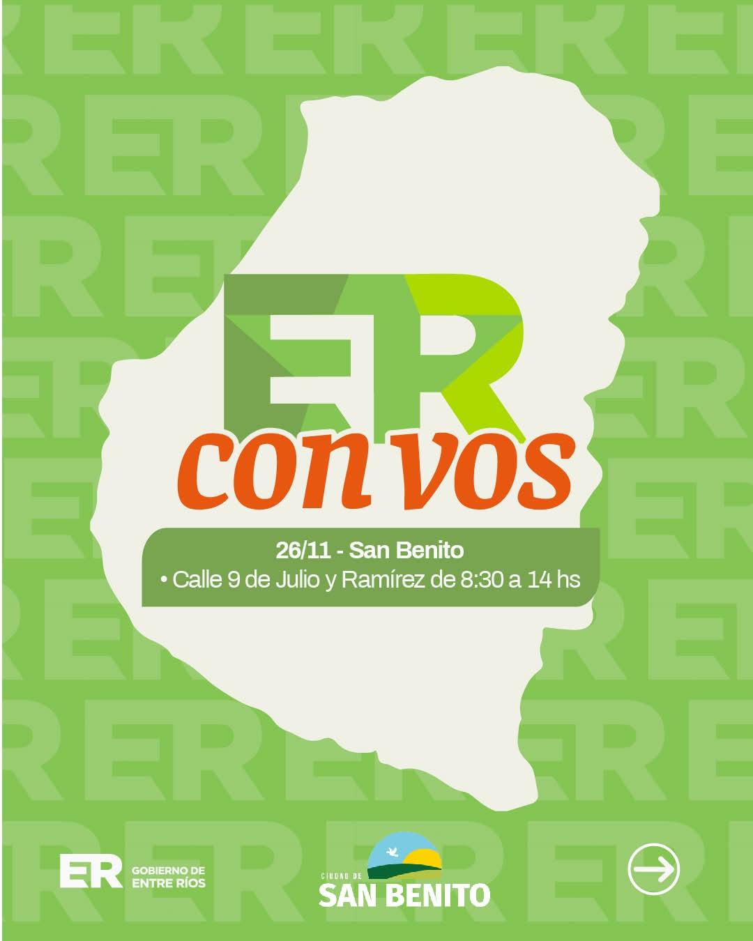  “Entre Ríos con vos” llega a San Benito