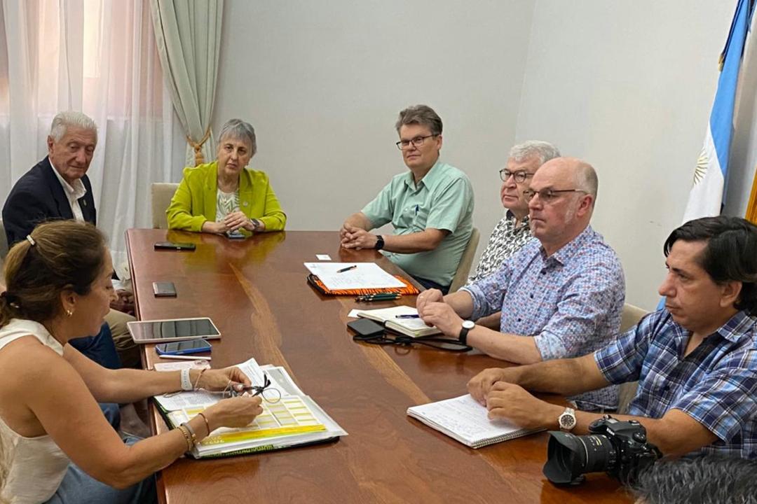  Entre Ríos y Alemania trabajan para fortalecer la cooperación en territorios vulnerables