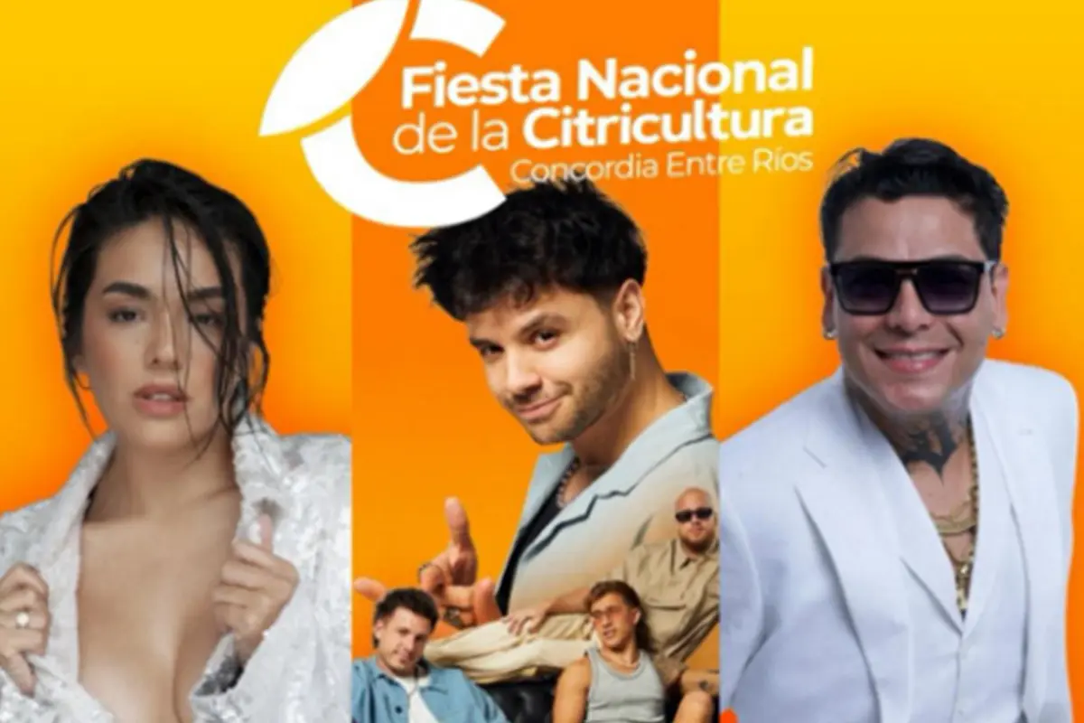 Este viernes comienza la 47º Fiesta Nacional de la Citricultura en Concordia