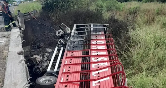 Accidente ruta 127