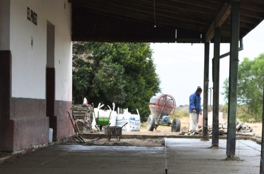  El Pingo: La puesta en valor de la Estación del Ferrocarril sigue avanzando