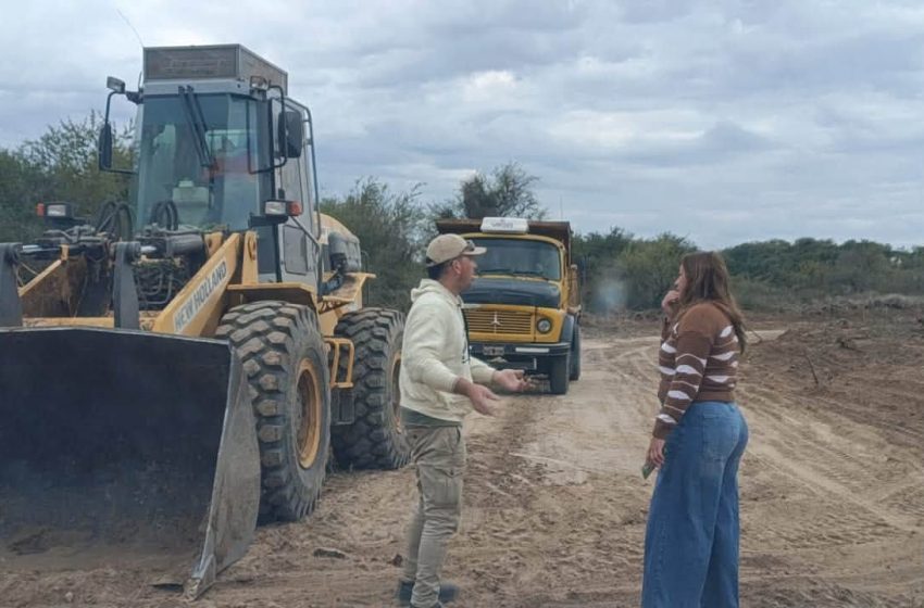  Se realizaron mejoras en el  camino en zona de la Comuna de Puerto Curtiembre
