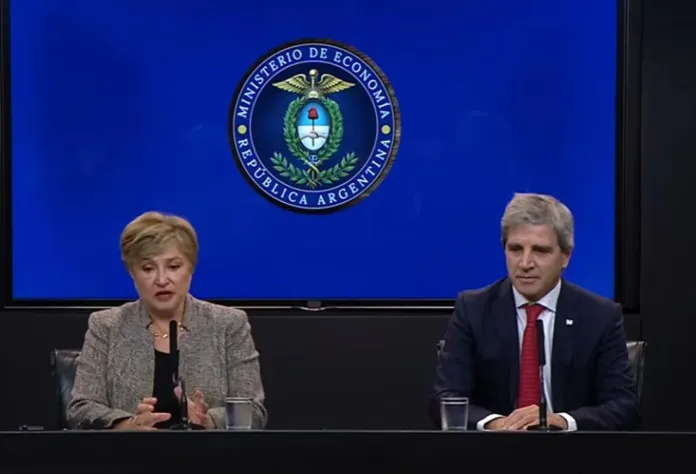  FMI: Georgieva dijo que Argentina no necesitará financiamiento adicional