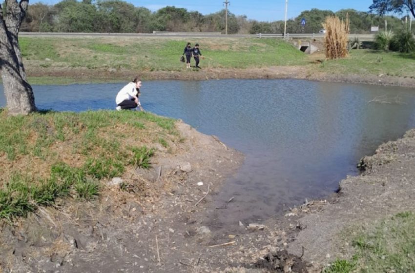  En Cerrito estudiantes impulsaron el reconocimiento del espacio natural Lagunita de Garay
