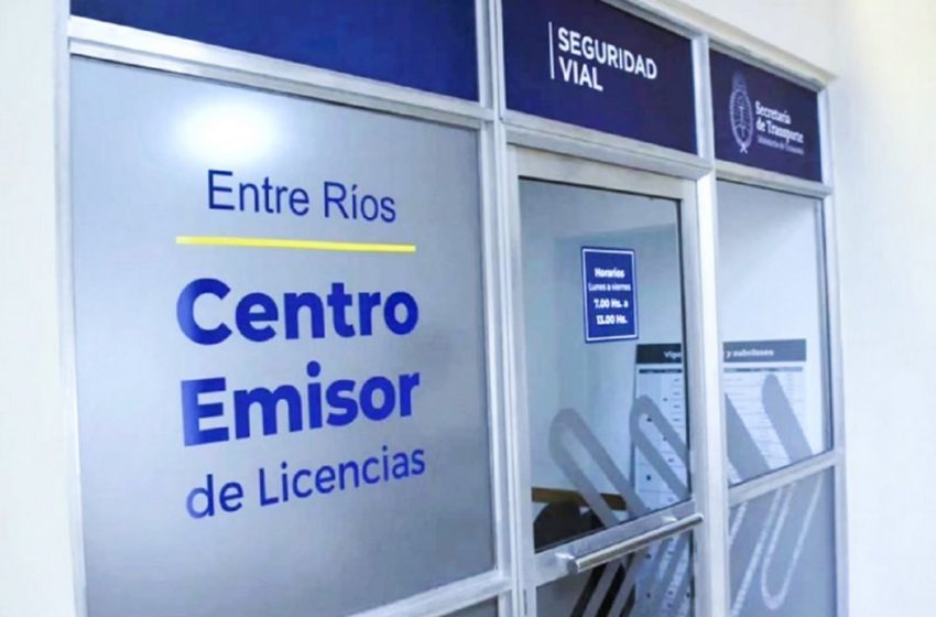  Entre Ríos sumó en Seguí su centro emisor de licencias nacionales número 65