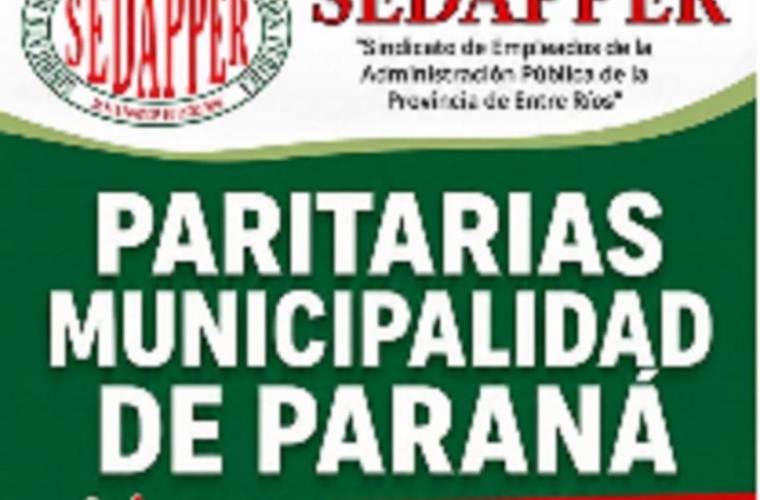 Sedapper rechazó la oferta salarial de la Municipalidad de Paraná