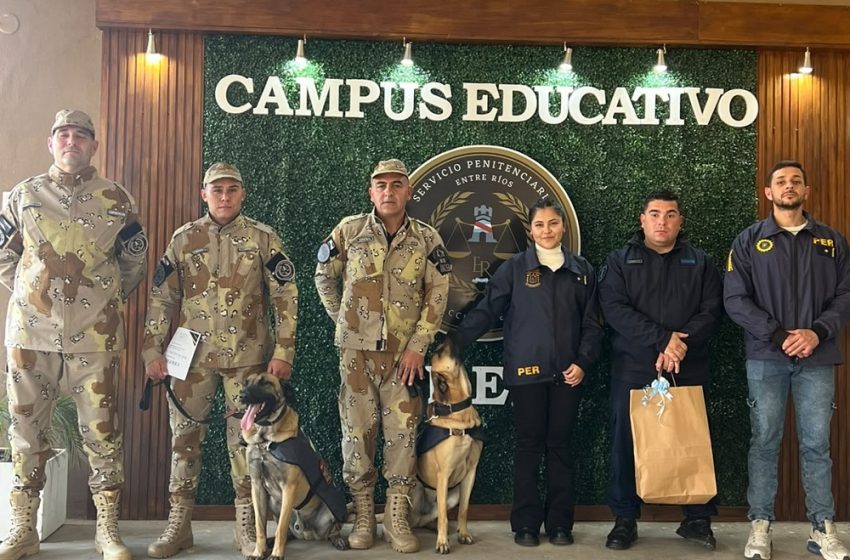  Capacitación con canes se realizó en Villaguay