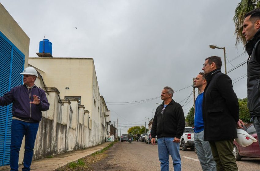  ENERSA supervisó obras eléctricas y entregó aportes a instituciones de Victoria