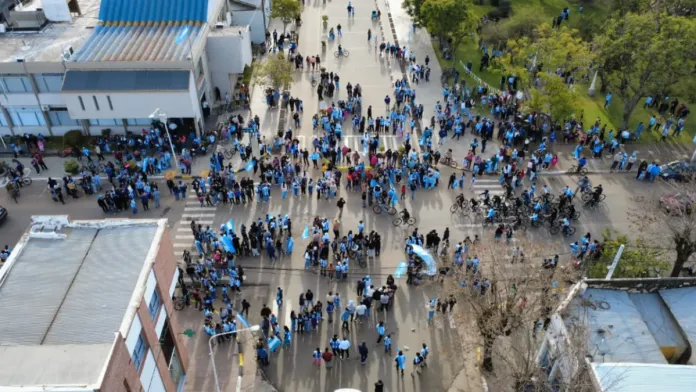  En La Paz los festejos por el triunfo de Argentina terminaron con violencia