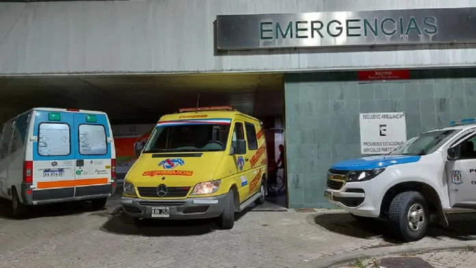  Fuerte choque en la ruta 12 a la altura de Sauce Montrull dejó dos jóvenes hospitalizados