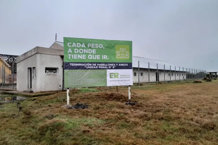  Empezaron obras de ampliación y mejoras en una cárcel de Entre Ríos