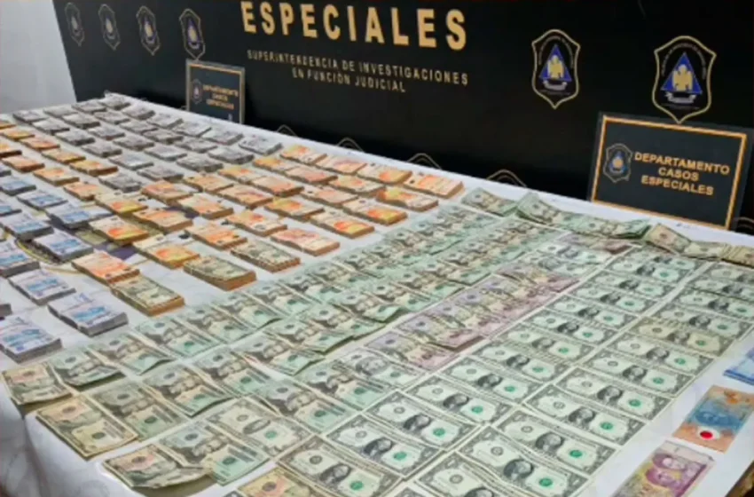  Secuestraron $43 millones y dólares tras allanamientos en Buenos Aires por robos multimillonarios en Chajarí