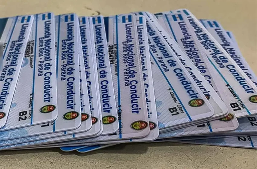  La localidad de Seguí en el departamento Paraná fue habilitada para emitir la Licencia Nacional de Conducir