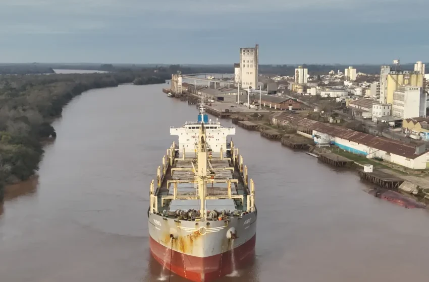  El puerto de Concepción del Uruguay diversifica sus cargas y suma exportaciones