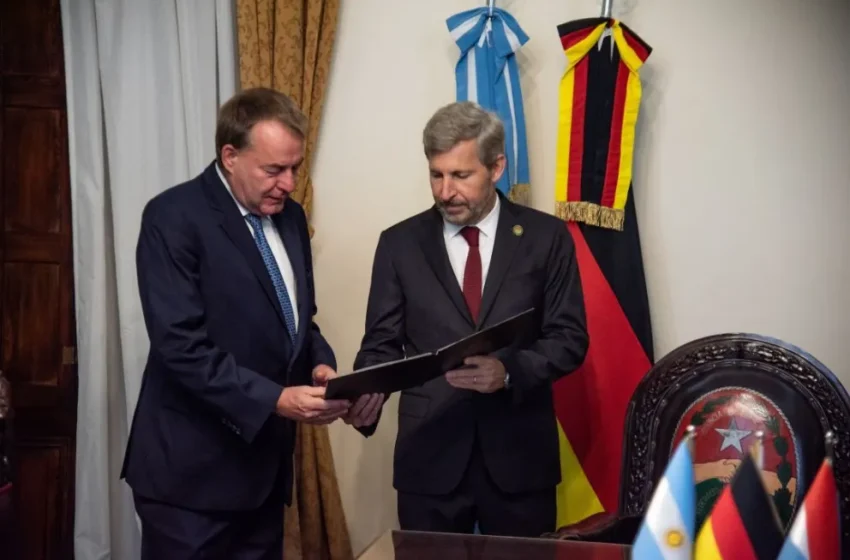  Frigerio desarrollará una agenda estratégica en Alemania