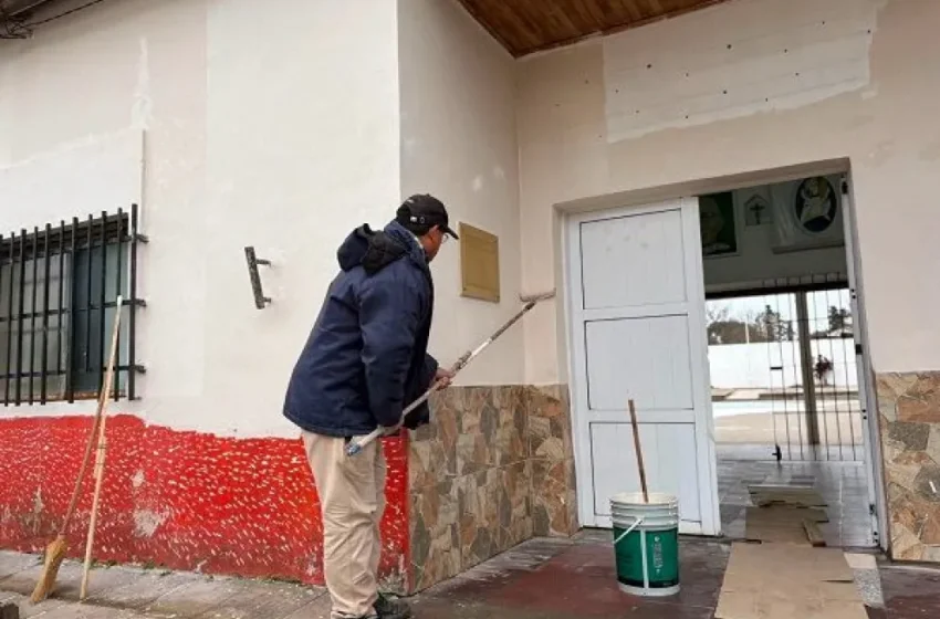  El Municipio de Feliciano aprovecha el receso invernal para reacondicionar escuelas