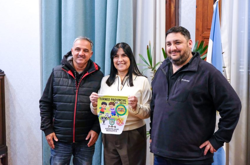  Clubes locales se reunieron con la vicegobernadora por el Torneo Provincial de Fútbol Infantil