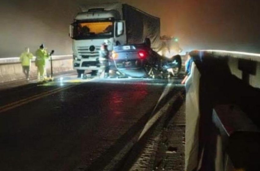 En la madrugada: Corte total en el enlace Victoria-Rosario