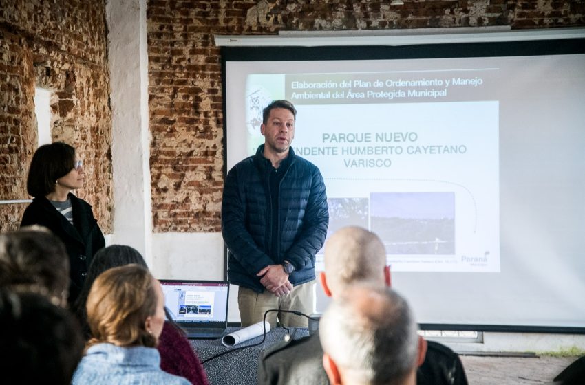  Se realizó la primera jornada del Plan de Manejo y Ordenamiento del Parque Nuevo “Humberto Varisco”