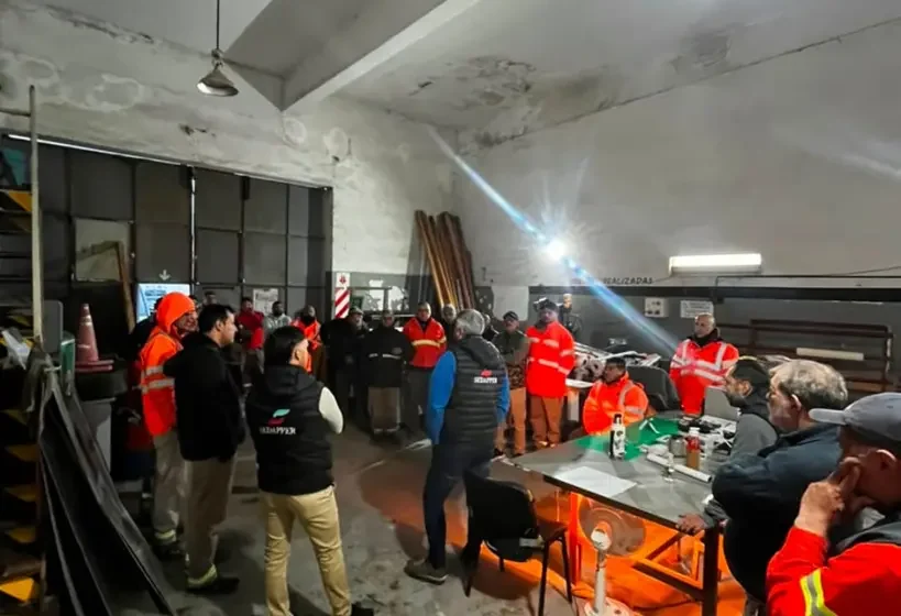  SEDAPPER mantuvo una reunión informativa con trabajadores de Vialidad Zonal Paraná