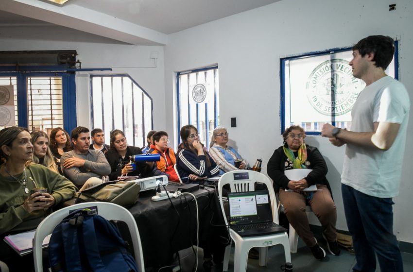 Impulsan la formación para emprendedores gastronómicos en la comisión vecinal 19 de Septiembre