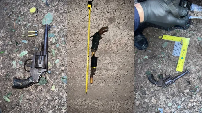  Balaceras cerca de El Plumín: Detuvieron a tres jóvenes