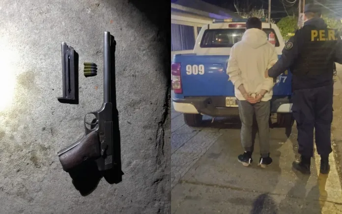  Un herido y un detenido tras un ataque a balazos en el barrio Anacleto Medina