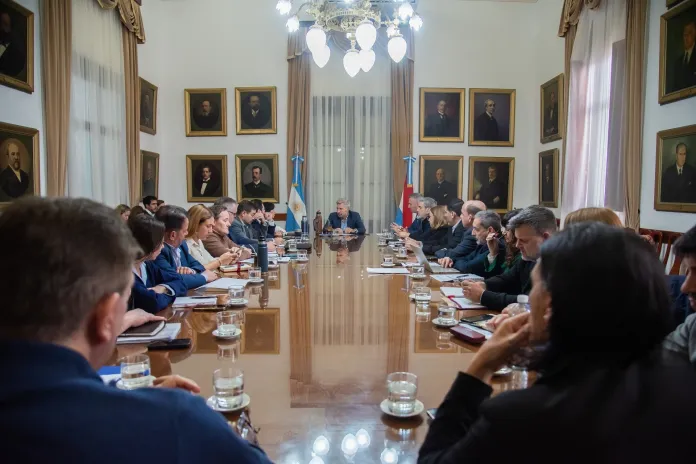  El gabinete abordó acciones para la contingencia climática y el saneamiento de las cuentas previsionales