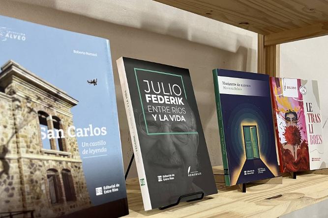  La Editorial de Entre Ríos participa de la Feria del Libro Paraná Lee