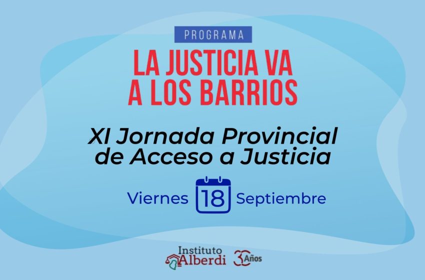  Este viernes, “Justicia va a los Barrios” llega simultáneamente a 31 localidades entrerrianas