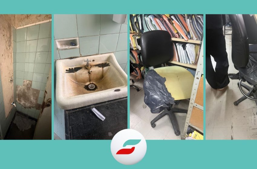  Con la salud no se juega:  El sedapper insto al Director del Hospital San Roque a recorrer las instalaciones del hospital y ver como son las condiciones laboraloes
