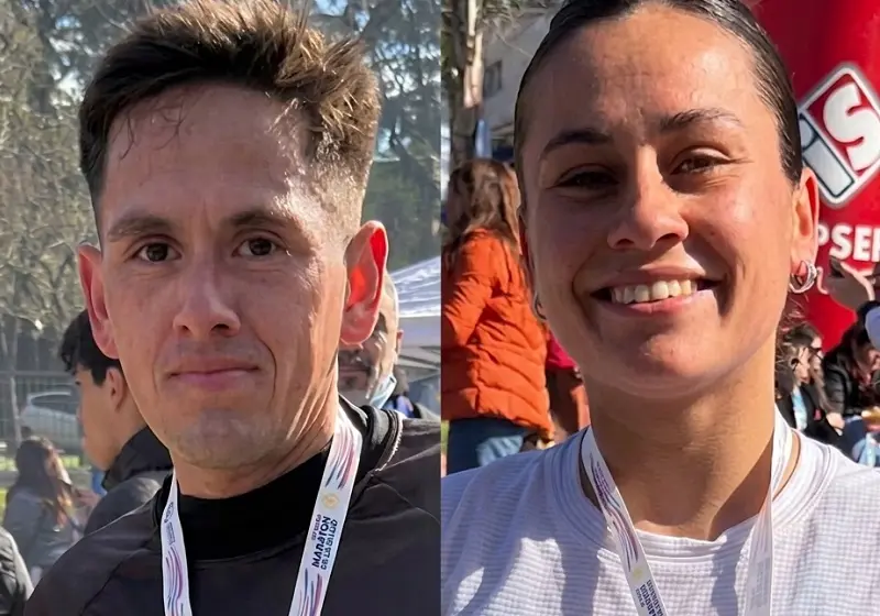  Farías y Albornoz, atletas ganadores en Libertador San Martín