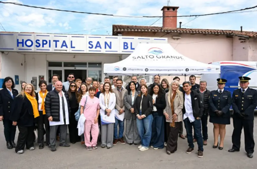  Aluani entregó equipamiento médico de alta complejidad para el Hospital San Blas