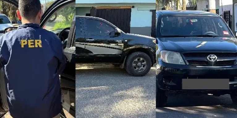  Secuestraron una camioneta por estafas a corralones de Paraná y Hasenkamp