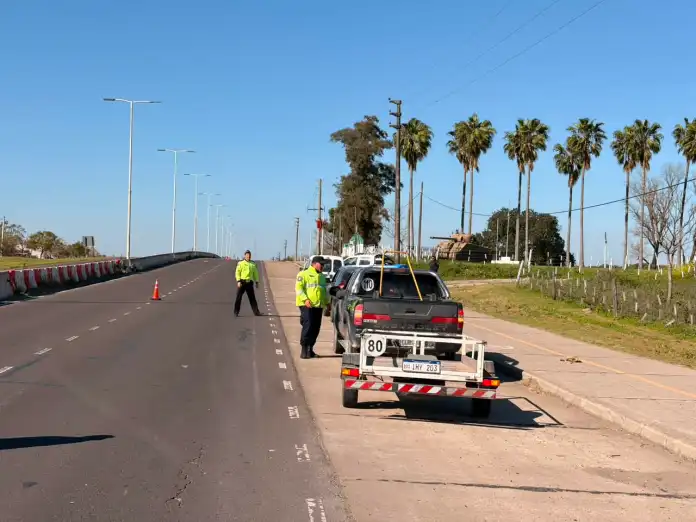  RP 11: La Policía realizó controles preventivos en la ruta de acceso a Oro Verde