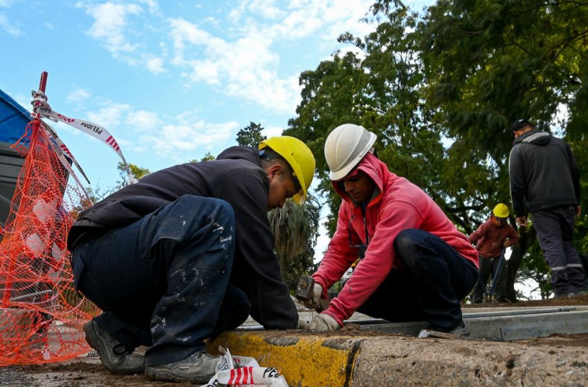 La Municipalidad recupera espacios peatonales para mejorar la accesibilidad y la circulación