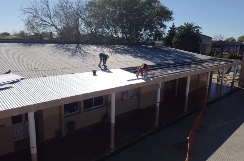  El Gobierno de Entre Ríos informó que llegó a casi el 50% de las escuelas con obras