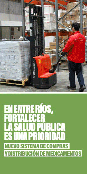 Banner Gobierno de Entre Ríos - Fortalecimiento del sistema Sanitario