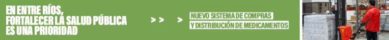 Banner Largo Gobierno de Entre Ríos - Fortalecimiento del Sistema Sanitario